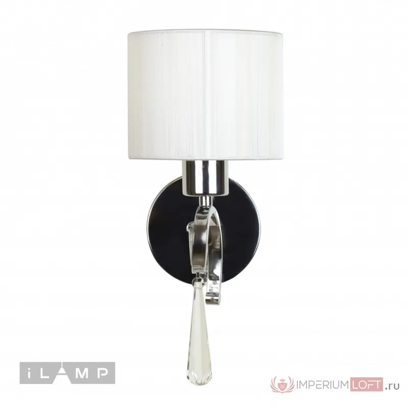 Настенный светильник iLamp Bella RM1029/1W Хром от ImperiumLoft