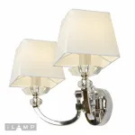 Настенный светильник iLamp Blues W9404-2 Никель+белый от ImperiumLoft