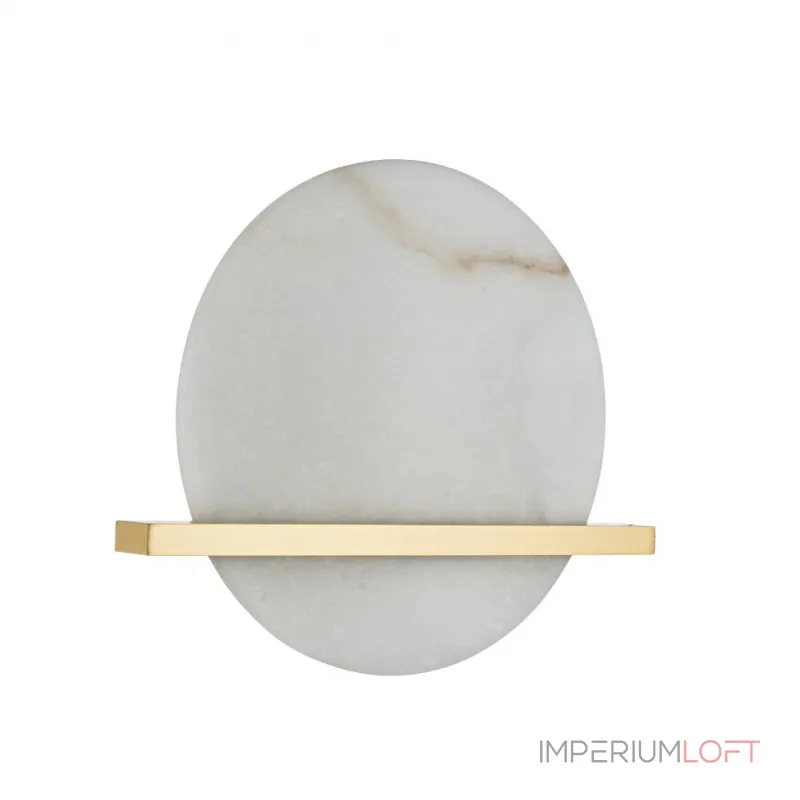 Настенный светильник Belfast Ravenhill 3219 BR MB Латунь / Камень от ImperiumLoft Настенный светильник Belfast Ravenhill 3219 BR MB Латунь / Камень от ImperiumLoft