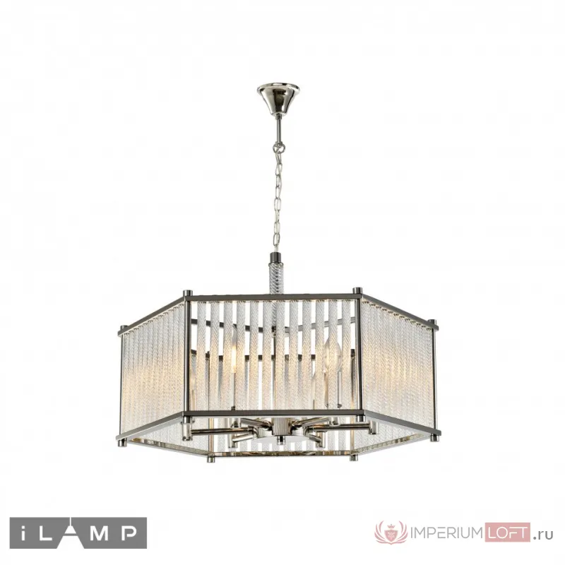 Подвесной светильник iLamp RICH P9509-6 NICKEL от ImperiumLoft