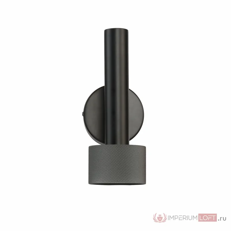 Светильник настенный iLEDEX Delta 2360-1 BK+GRP от ImperiumLoft