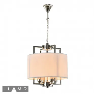 Подвесной светильник iLamp DIVOLE P9505-4 NICKEL Подвесной светильник iLamp DIVOLE P9505-4 NICKEL