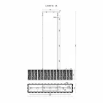 Светильник подвесной iLAMP Panorama L4688-91 CR от ImperiumLoft