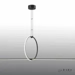 Подвесной светильник iLedex ZOOM 10339P/A2-35W-3000K BLACK&WHITE от ImperiumLoft