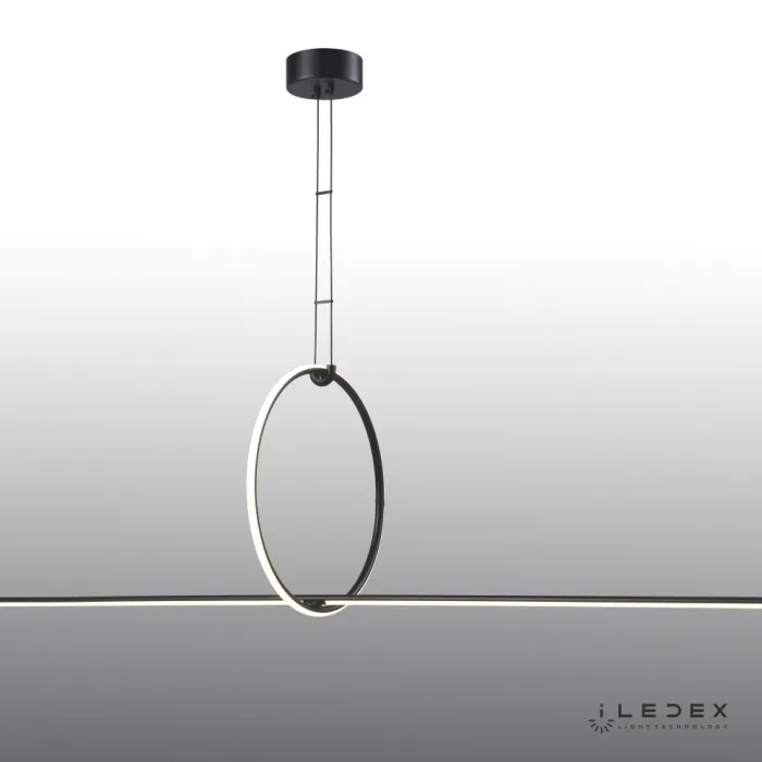 Подвесной светильник iLedex ZOOM 10339P/A2-35W-3000K BLACK&WHITE от ImperiumLoft