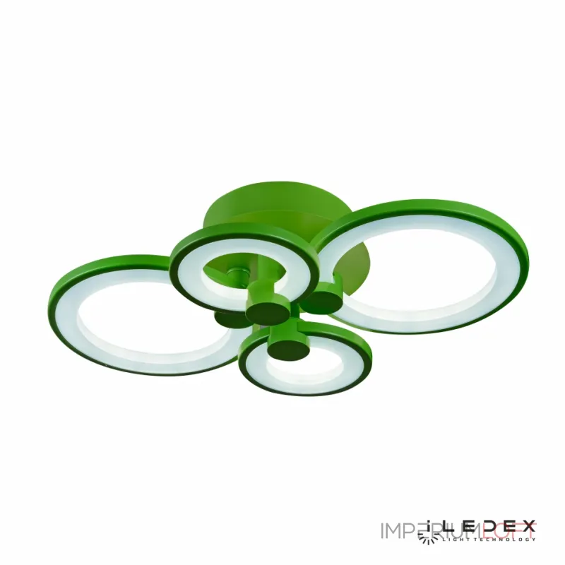 Потолочная люстра iLedex Ring A001/4 Зеленый