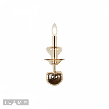 Настенный светильник iLamp Mercury W9448-1 Gold от ImperiumLoft