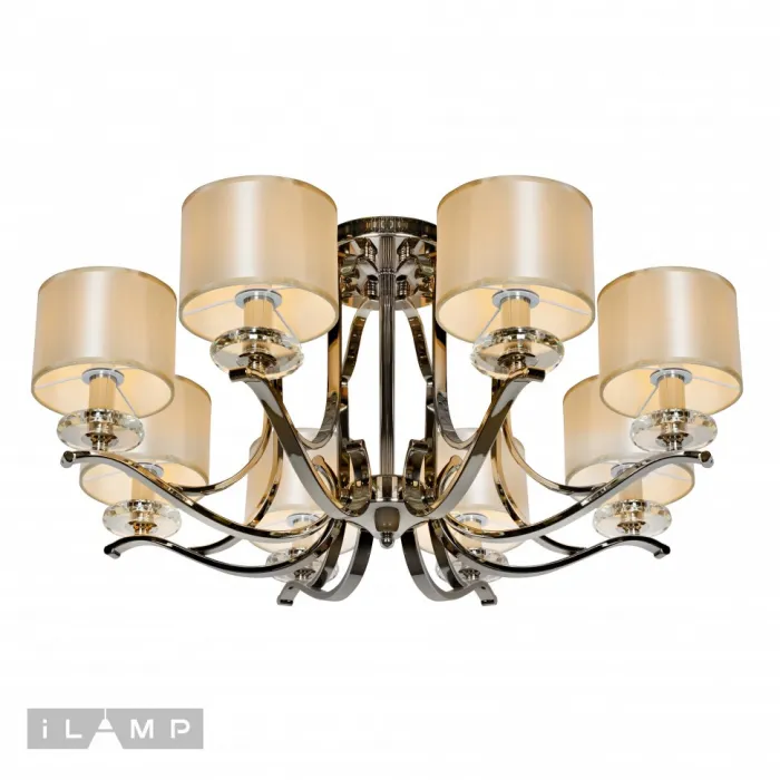 Потолочная люстра iLamp London 88389/8 Хром от ImperiumLoft