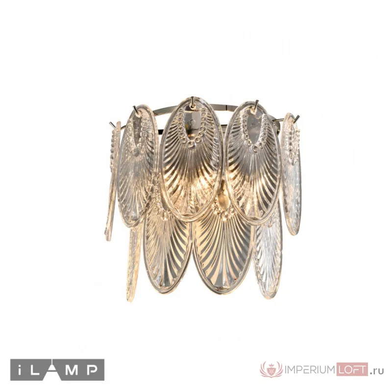 Настенный светильник iLamp GRAMERCY W2548-2 NICKEL от ImperiumLoft