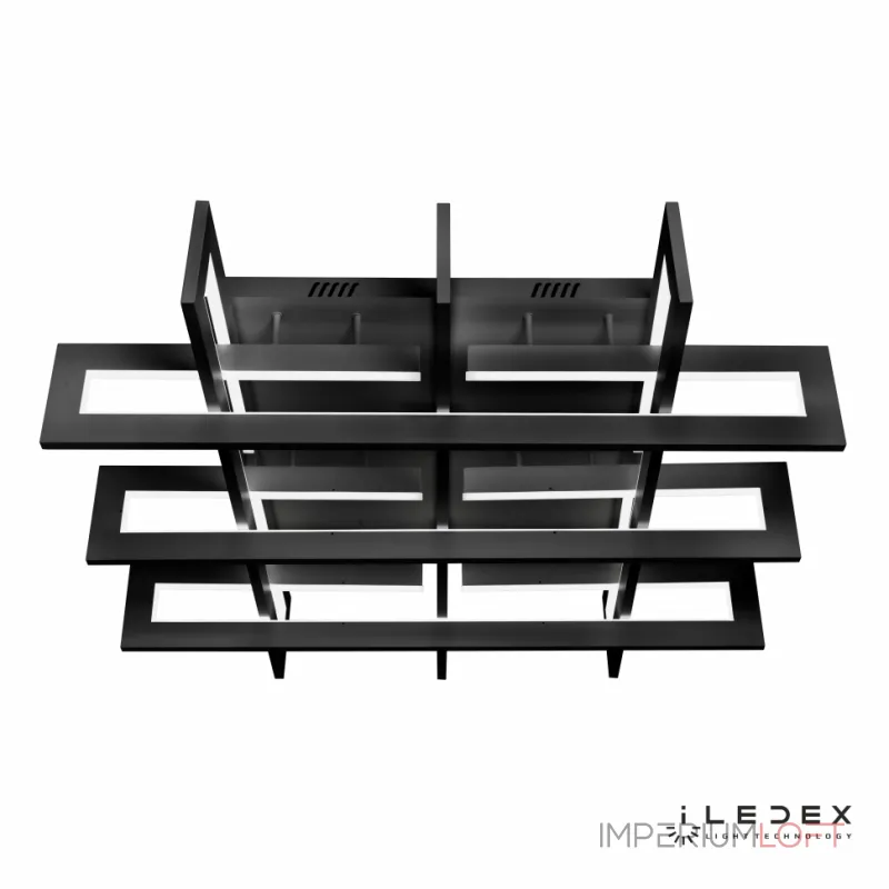 Потолочный светильник iLedex Stalker 9082-800*800-X 192W Чёрный