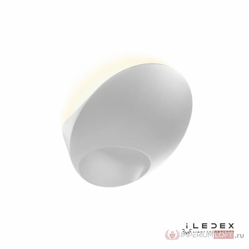 Настенный светильник iLedex Light Flux ZD8152-6W 3000K matt white от ImperiumLoft