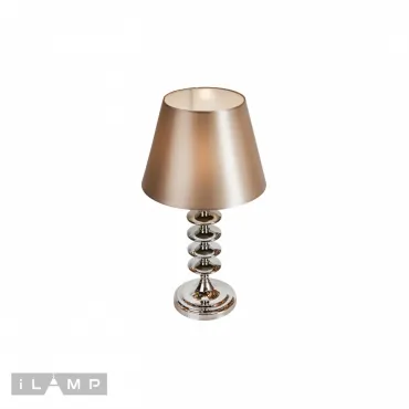 Настольная лампа iLamp Rolling T2406-1 Nickel от ImperiumLoft