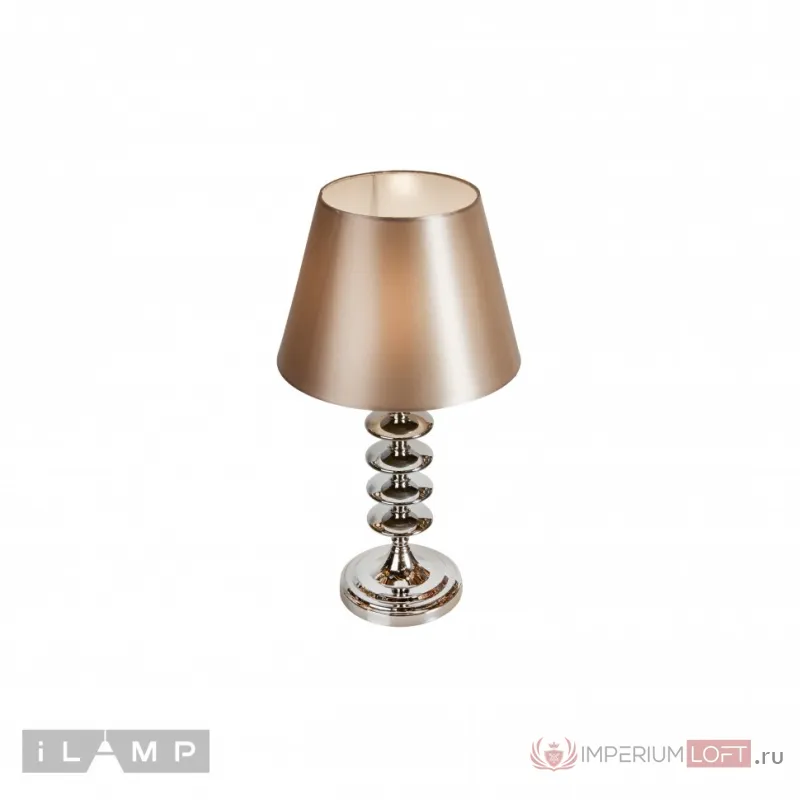 Настольная лампа iLamp Rolling T2406-1 Nickel от ImperiumLoft