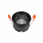 Светильник встраиваемый iLedex Mars DIM 112-12W-D80-4000K-24DG-BK