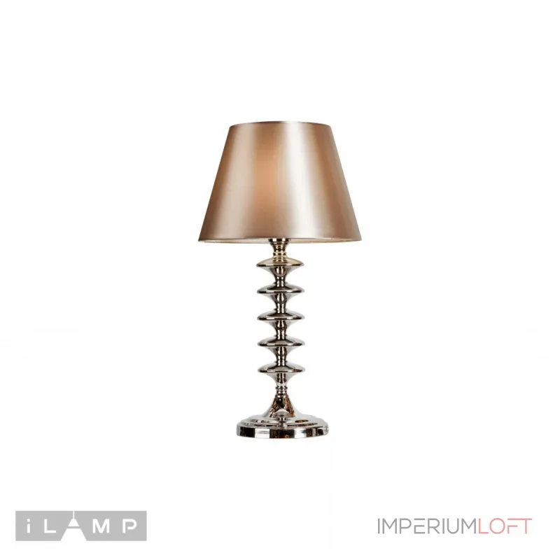 Настольная лампа iLamp Rolling T2406-1 Nickel от ImperiumLoft Настольная лампа iLamp Rolling T2406-1 Nickel от ImperiumLoft