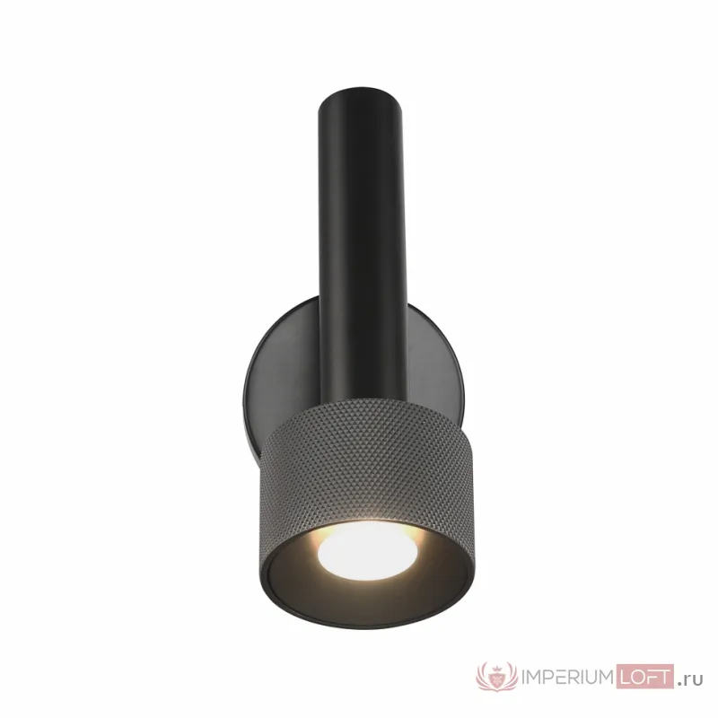 Светильник настенный iLEDEX Delta 2360-1 BK+GRP от ImperiumLoft