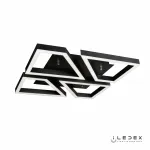Потолочная люстра iLedex Stellar 8302-550х550-X BK 84W