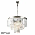 Подвесная люстра iLamp Triumph 7383/8P NICKEL от ImperiumLoft