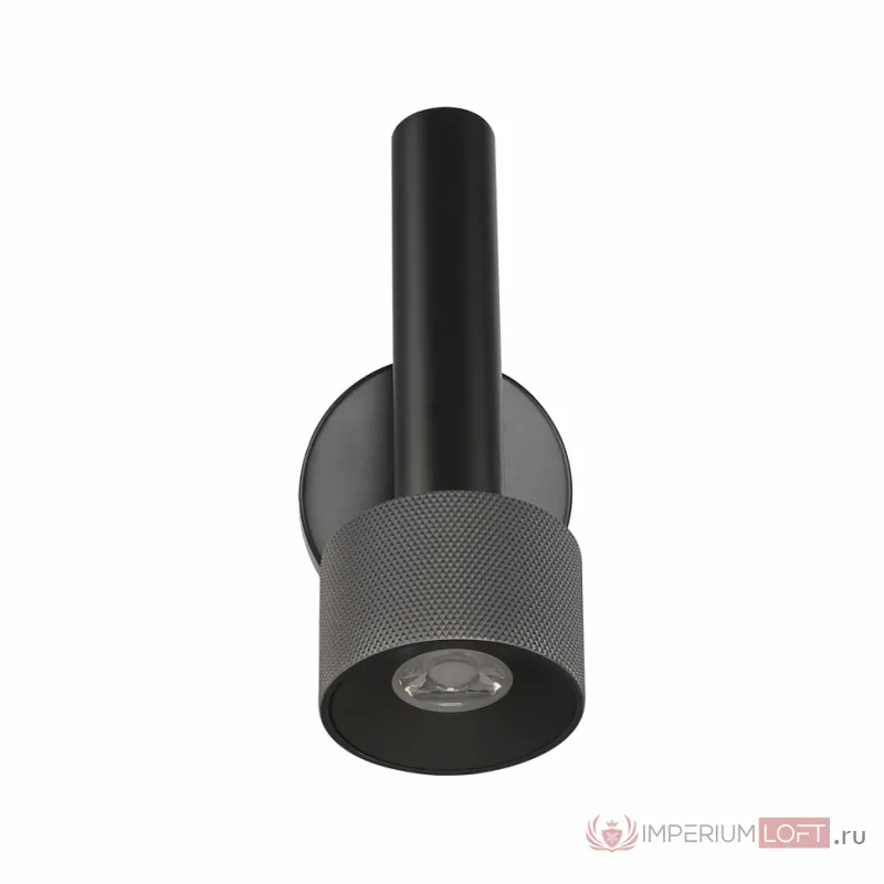 Светильник настенный iLEDEX Delta 2360-1 BK+GRP от ImperiumLoft