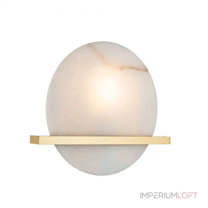 Настенный светильник Belfast Ravenhill 3219 BR MB Латунь / Камень от ImperiumLoft Настенный светильник Belfast Ravenhill 3219 BR MB Латунь / Камень от ImperiumLoft