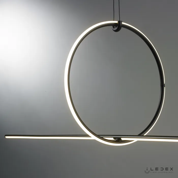 Подвесной светильник iLedex ZOOM 10339P/A2-35W-3000K BLACK&WHITE от ImperiumLoft