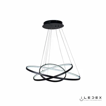 Подвесная люстра iLedex Axis D098-3 ( 8/6/4 ) Чёрный Подвесная люстра iLedex Axis D098-3 ( 8/6/4 ) Чёрный