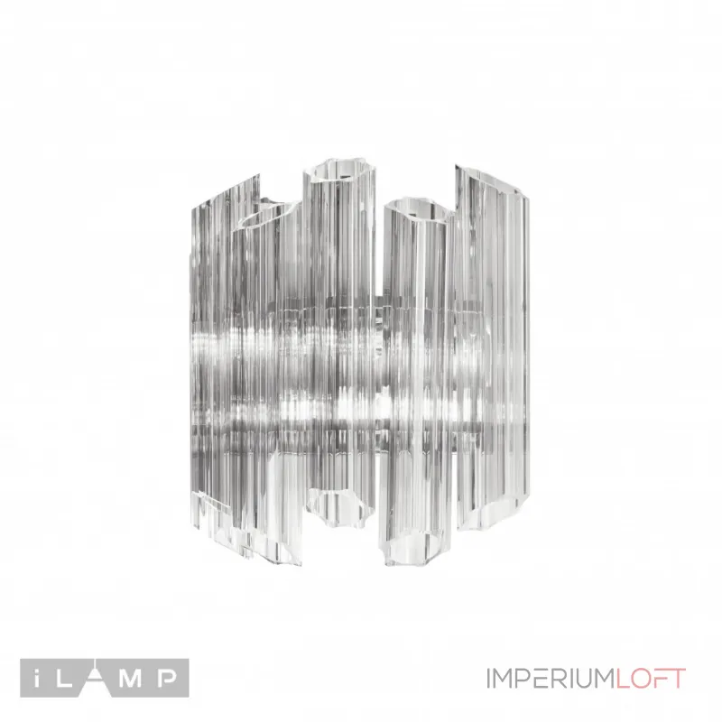 Настенный светильник iLamp Destiny MB0267-2 CHROME+CLEAR