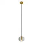 Подвесной светильник Belfast Pansy 6214-1 BR CL 