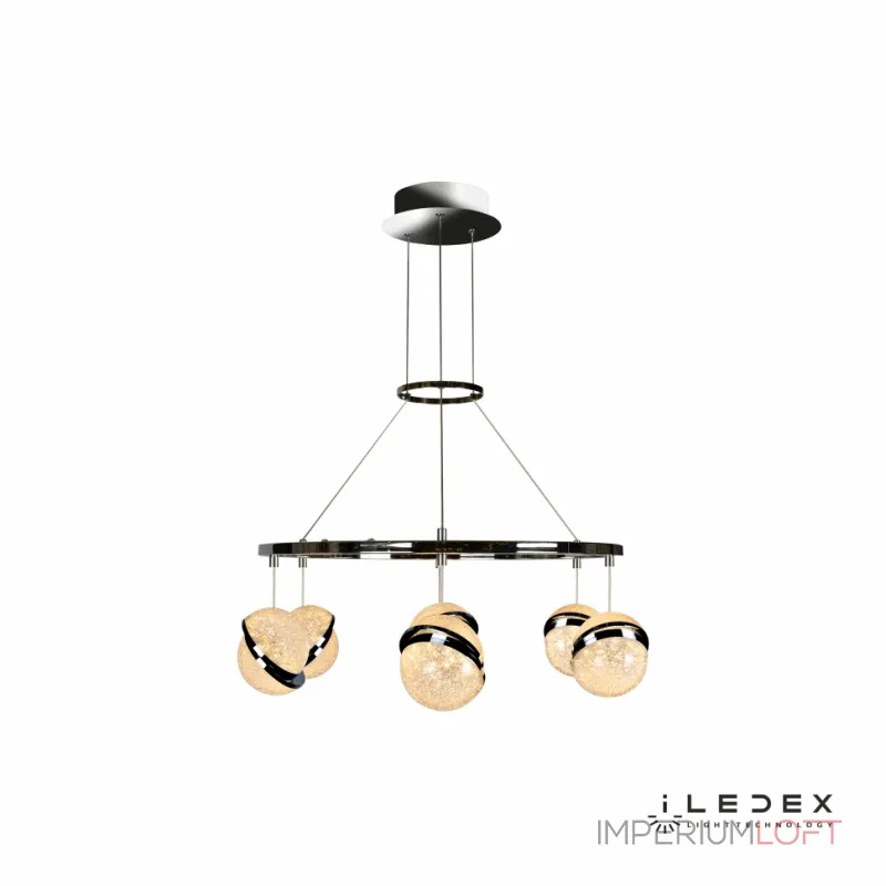 Подвесная люстра iLedex Crystal Ball C4474-6 Хром Подвесная люстра iLedex Crystal Ball C4474-6 Хром