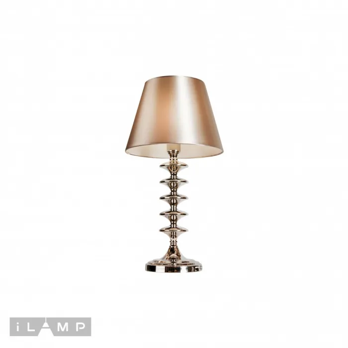 Настольная лампа iLamp Rolling T2406-1 Nickel от ImperiumLoft