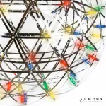 Подвесной светильник iLedex Stratosphere FG 600-92 RGB Хром от ImperiumLoft