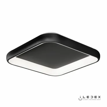 Потолочный светильник iLedex illumination HY5280-850 50W 4200K Черный от ImperiumLoft