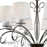 Подвесная люстра iLamp Perfection RM7006/8 Хром от ImperiumLoft