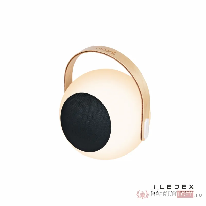 Настольный светильник с Bluetooth и динамиком iLedex Giggle EYS0970-CH 4W белый от ImperiumLoft