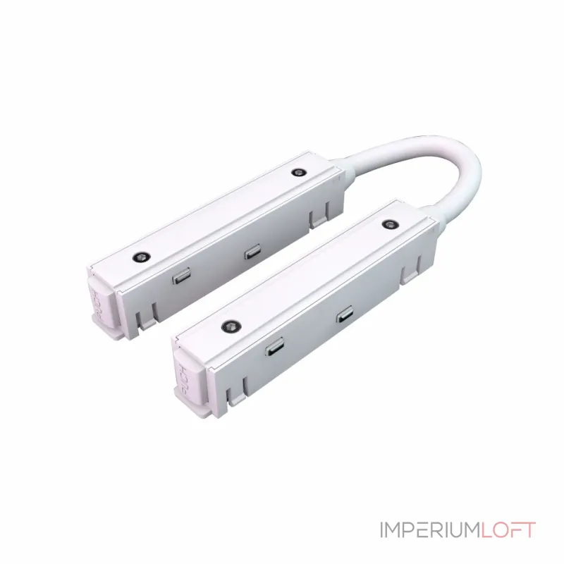Коннектор питания для шинопровода iLEDEX TECHNICAL VISION CORNER POWER CONNECT 4822-L380-WH