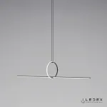 Подвесной светильник iLedex ZOOM 10339P/A2-35W-3000K BLACK&WHITE от ImperiumLoft