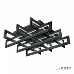 Потолочный светильник iLedex Stalker 9082-800*800-X 192W Чёрный