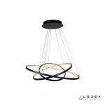 Подвесная люстра iLedex Axis D098-3 ( 8/6/4 ) Чёрный
