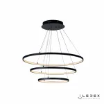 Подвесная люстра iLedex Axis D098-3 ( 8/6/4 ) Чёрный