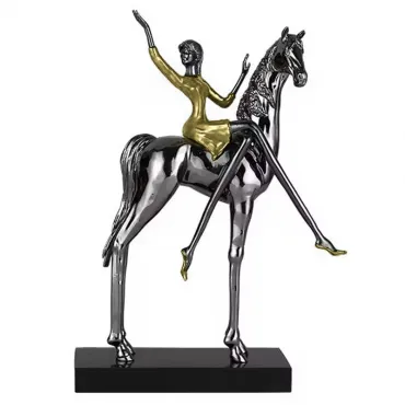 Статуэтка настольная iLedex PRETTY WOMAN 7405 BLACK & GOLD