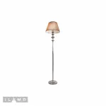 Напольный светильник iLamp Brooklyn F2401-1 Nickel от ImperiumLoft