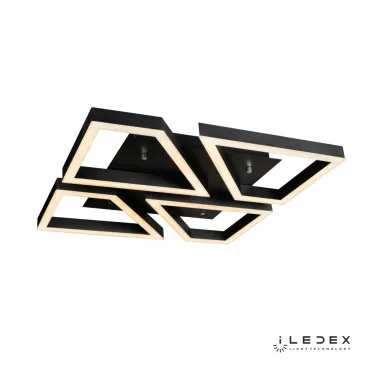 Потолочная люстра iLedex Stellar 8302-550х550-X BK 84W