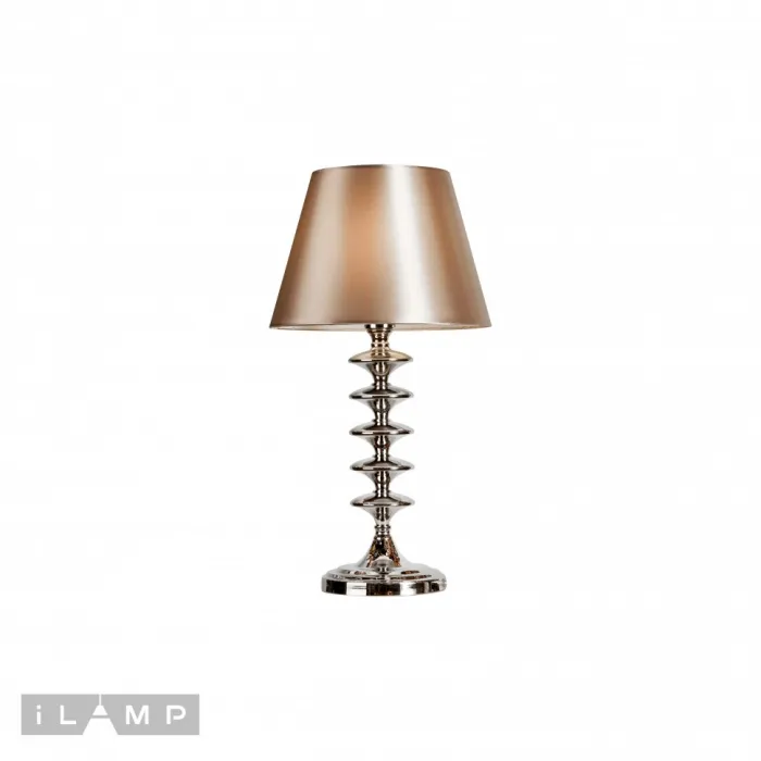 Настольная лампа iLamp Rolling T2406-1 Nickel от ImperiumLoft