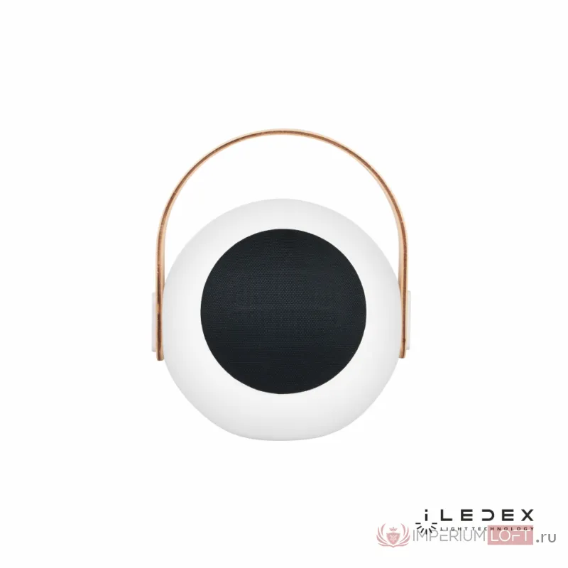 Настольный светильник с Bluetooth и динамиком iLedex Giggle EYS0970-CH 4W белый от ImperiumLoft