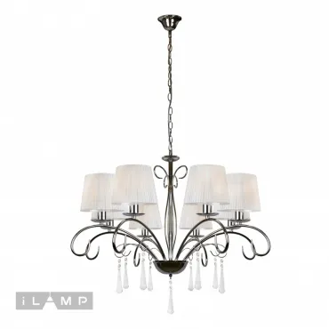 Подвесная люстра iLamp Perfection RM7006/8 Хром от ImperiumLoft