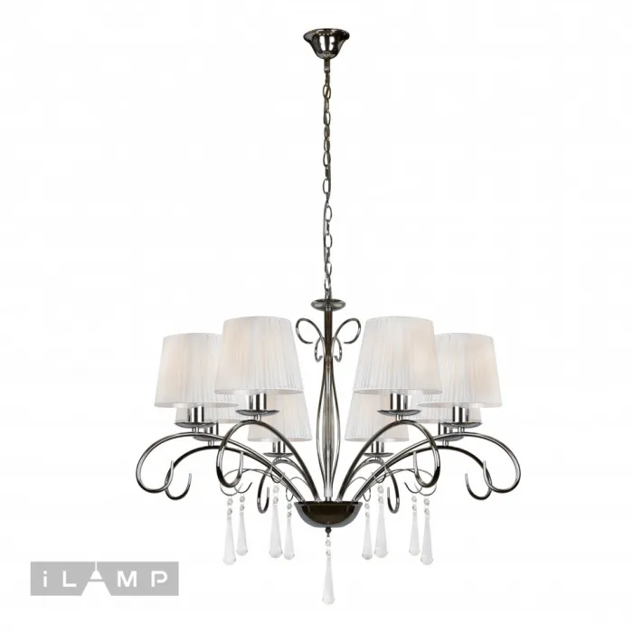 Подвесная люстра iLamp Perfection RM7006/8 Хром от ImperiumLoft