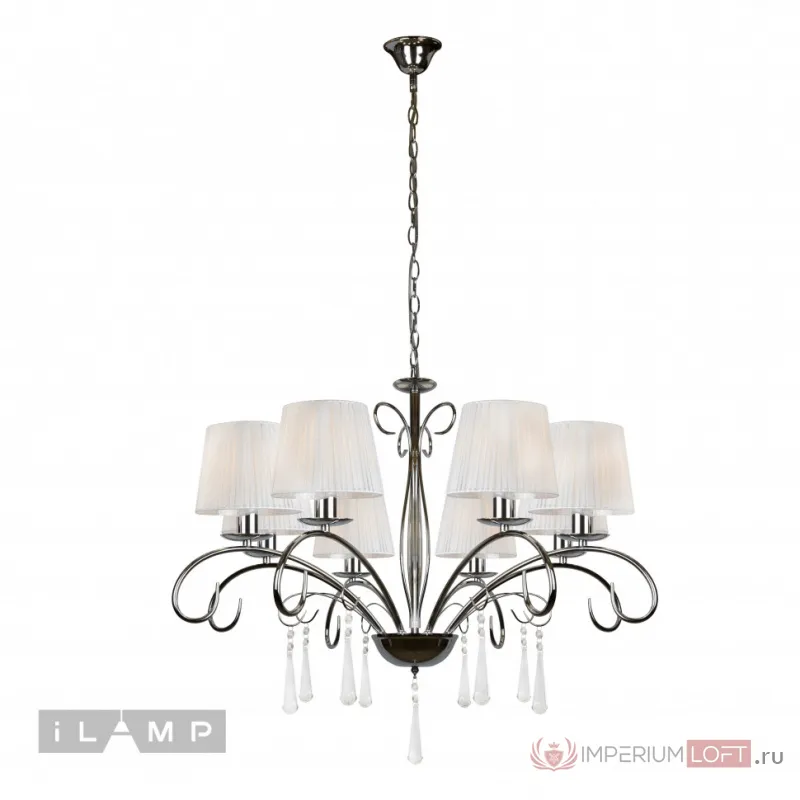 Подвесная люстра iLamp Perfection RM7006/8 Хром от ImperiumLoft