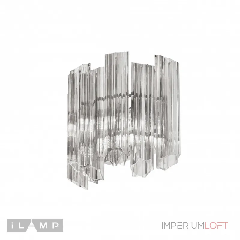 Настенный светильник iLamp Destiny MB0267-2 CHROME+CLEAR