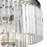 Подвесная люстра iLamp Triumph 7383/8P NICKEL от ImperiumLoft