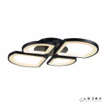 Потолочная люстра iLedex River X024-4 (6882/4) Чёрный от ImperiumLoft